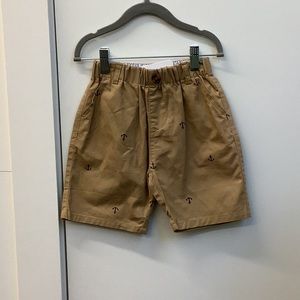Anchor khaki shorts